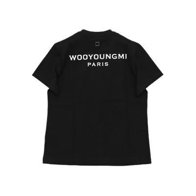Tシャツ・カットソー Wooyoungmi Cotton Back Logo T-Shirt White - 24SS White Cotton Back Logo T-Shirt - WOOYOUNGMI