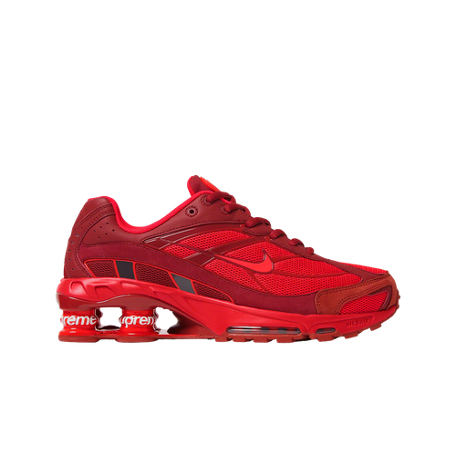 

Мужские кроссовки Nike x Supreme Shox Ride 2 SP Red DN1615-600, Speed red/siren red-barn, Nike x Supreme Shox Ride 2 SP Red