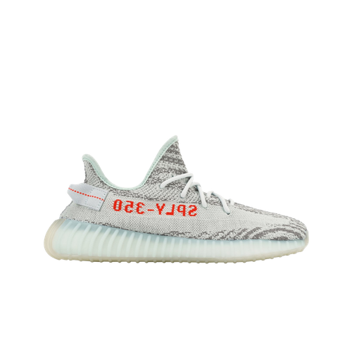 

Adidas Yeezy Boost 350 V2 Blue Tint B37571 Мужская обувь Кроссовки, Blue tint/grey three/high risk red, Adidas Yeezy Boost 350 V2 Blue Tint