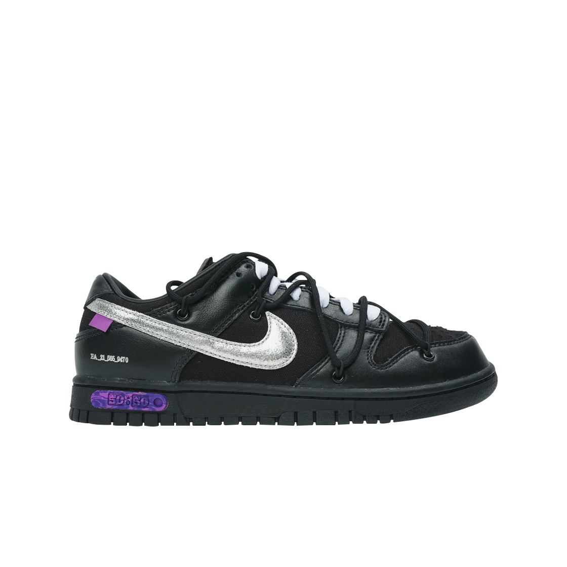 Кроссовки Nike x Off-White Dunk Low из 50 лотов 50 DM1602-001 [Мужские SZ]