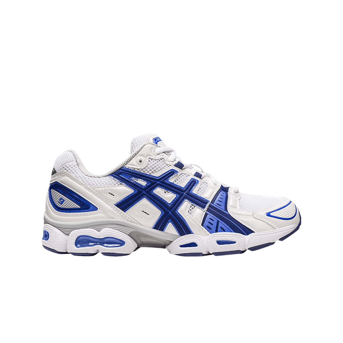 

Кроссовки Asics Gel-Nimbus 9 White Indigo Blue 1201A424-103, Синий, ASICS GEL-Nimbus