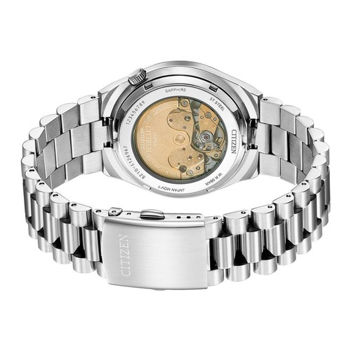 Pre-owned Citizen Nj0150-81a Automatic White Dial Stainless Steel Tsuyosa Sapphire