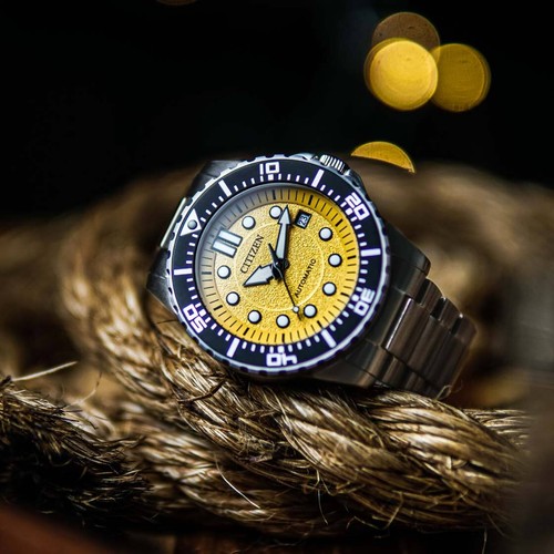Pre-owned Citizen Nj0170-83z 2022 Unique Urban Mechanical Automatic Box & Warranty