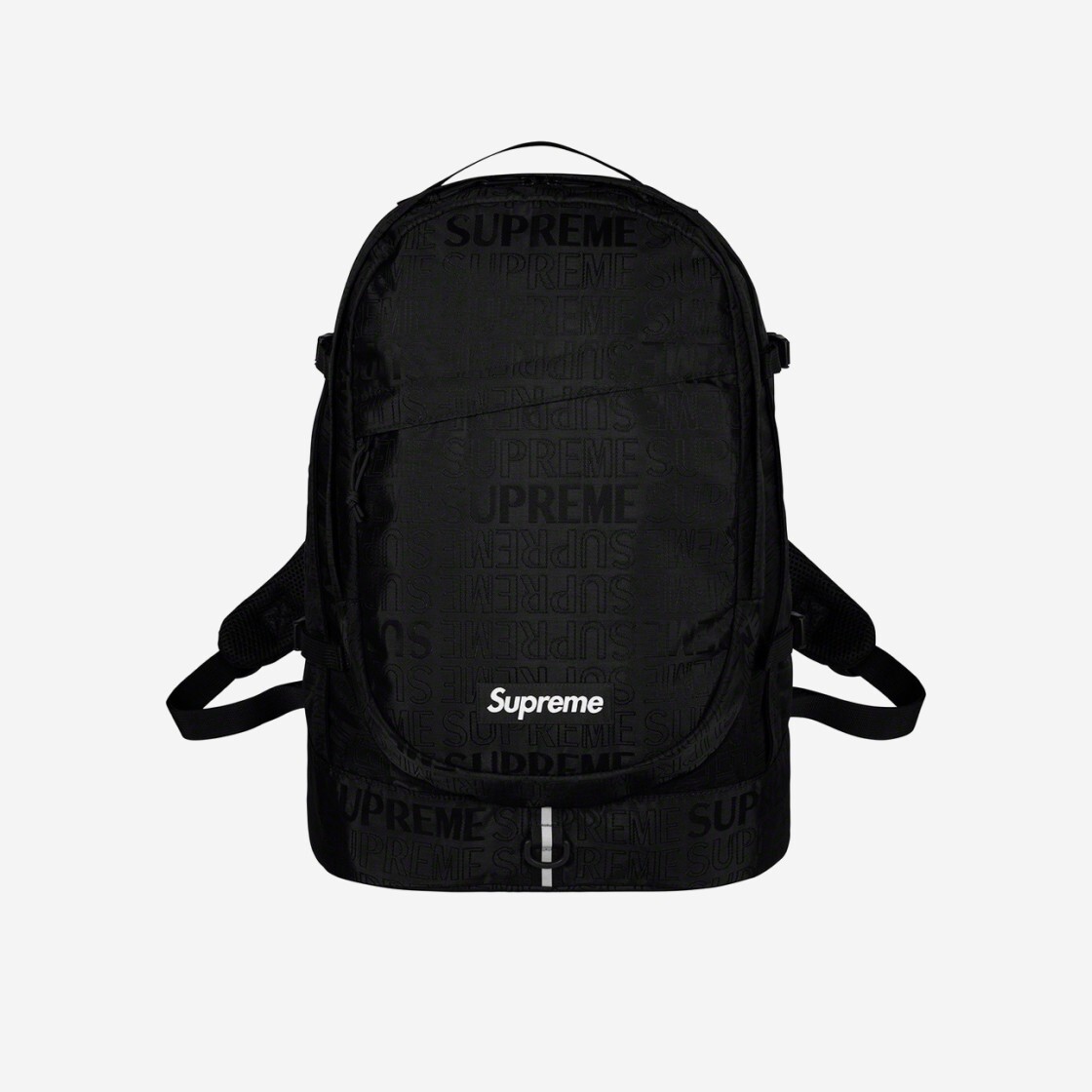 ☆1521_1 Supreme 19SS Backpack Black Supreme Backpack (SS19) Black Men's - SS19 - US