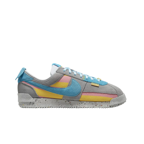 

Мужские кроссовки Nike x Union Cortez SP Light Smoke DR1413-002, Light smoke grey/blue fury/coral chalk, Nike x Union Cortez SP Light Smoke