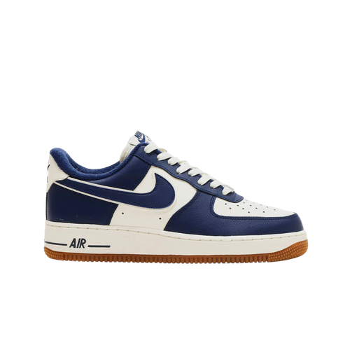 

Мужские кроссовки Nike Air Force 1 07 LV8 Midnight Navy DQ7659-101, Sail/midnight navy/gum medium brown, Nike Air Force 1 '07 LV8 Midnight Navy