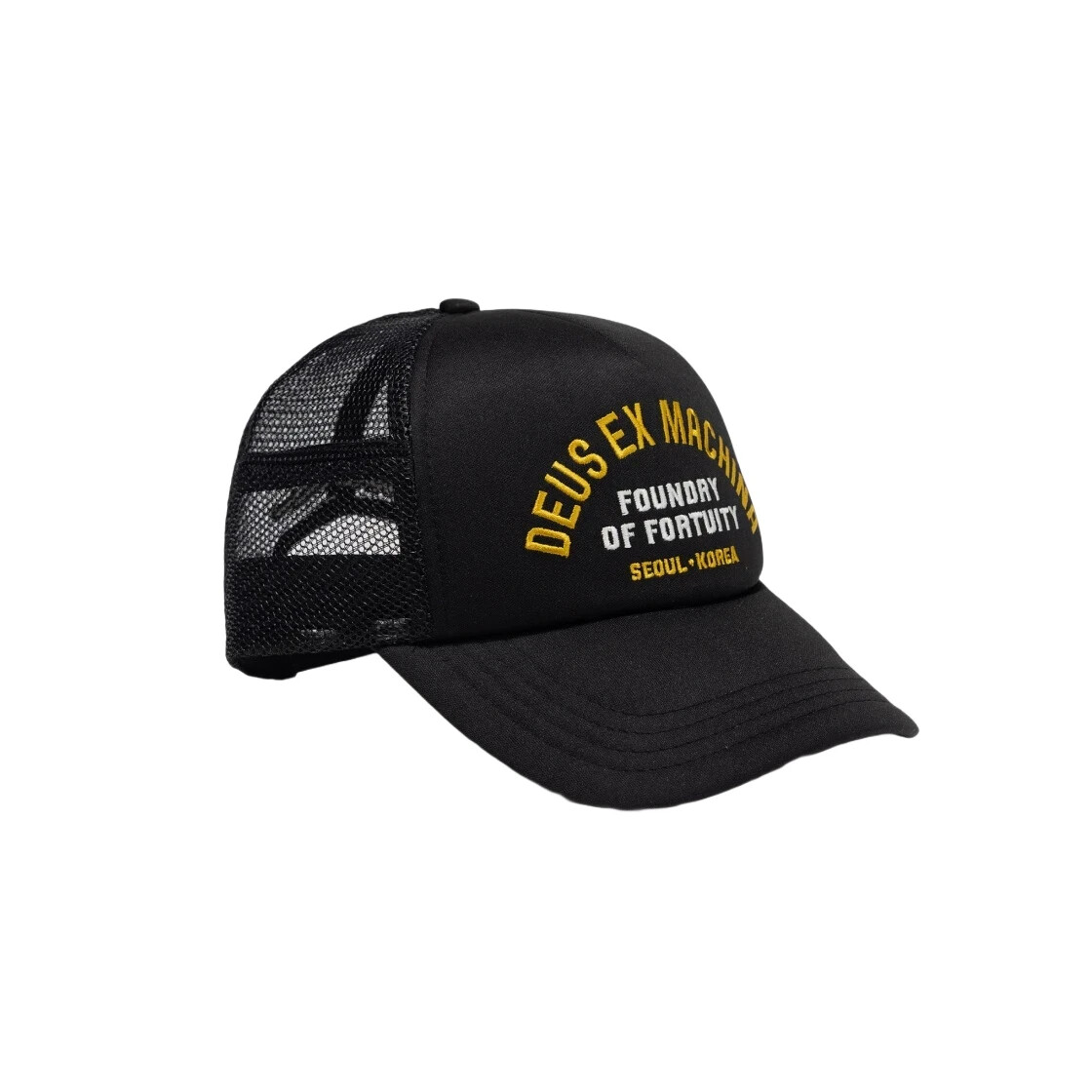 【DEUS EX MACHINA】 FORTUITY TRUCKER Deus Ex Machina Fortuity Trucker Cap Black | eBay