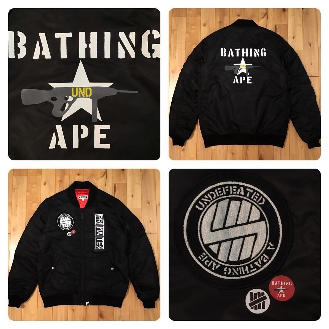 ジャケット・アウター dude9 MA-1 Hoodie Bomber topgun-men-TGJ1735-PUR-F-nylon