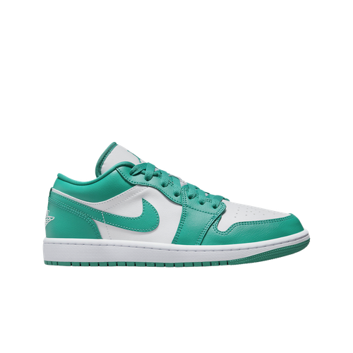 

Мужские кроссовки Jordan 1 Low New Emerald DC0774-132, White/new emerald-white, Jordan 1 Low New Emerald