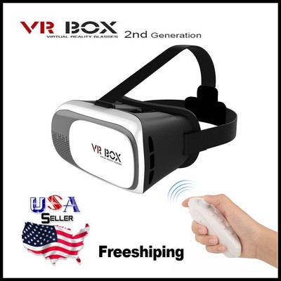 NEW Google Cardboard 2nd Gen VR BOX Virtual Reality 3D...