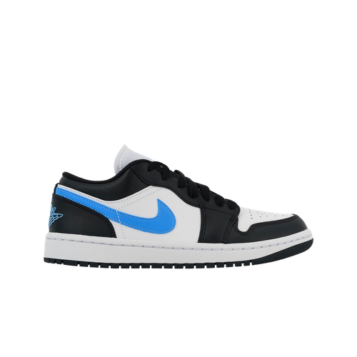 

Мужские кроссовки Jordan 1 Low Black University Blue DC0774-041, Black/university blue-white, Jordan 1 Low