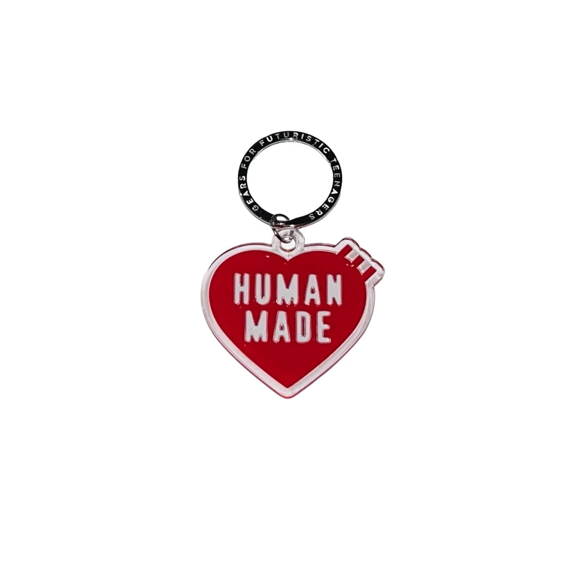 HUMAN MADE キーホルダー RED ☆送料・関税込☆HUMAN MADE☆Heart Keyring Red☆キーリング