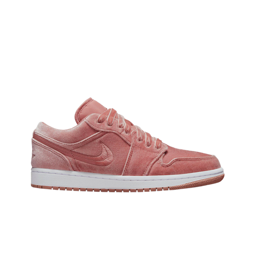 

Jordan 1 Low SE Pink Velvet DQ8396-600 Женская обувь Кроссовки, Jordan 1 Low SE Pink Velvet