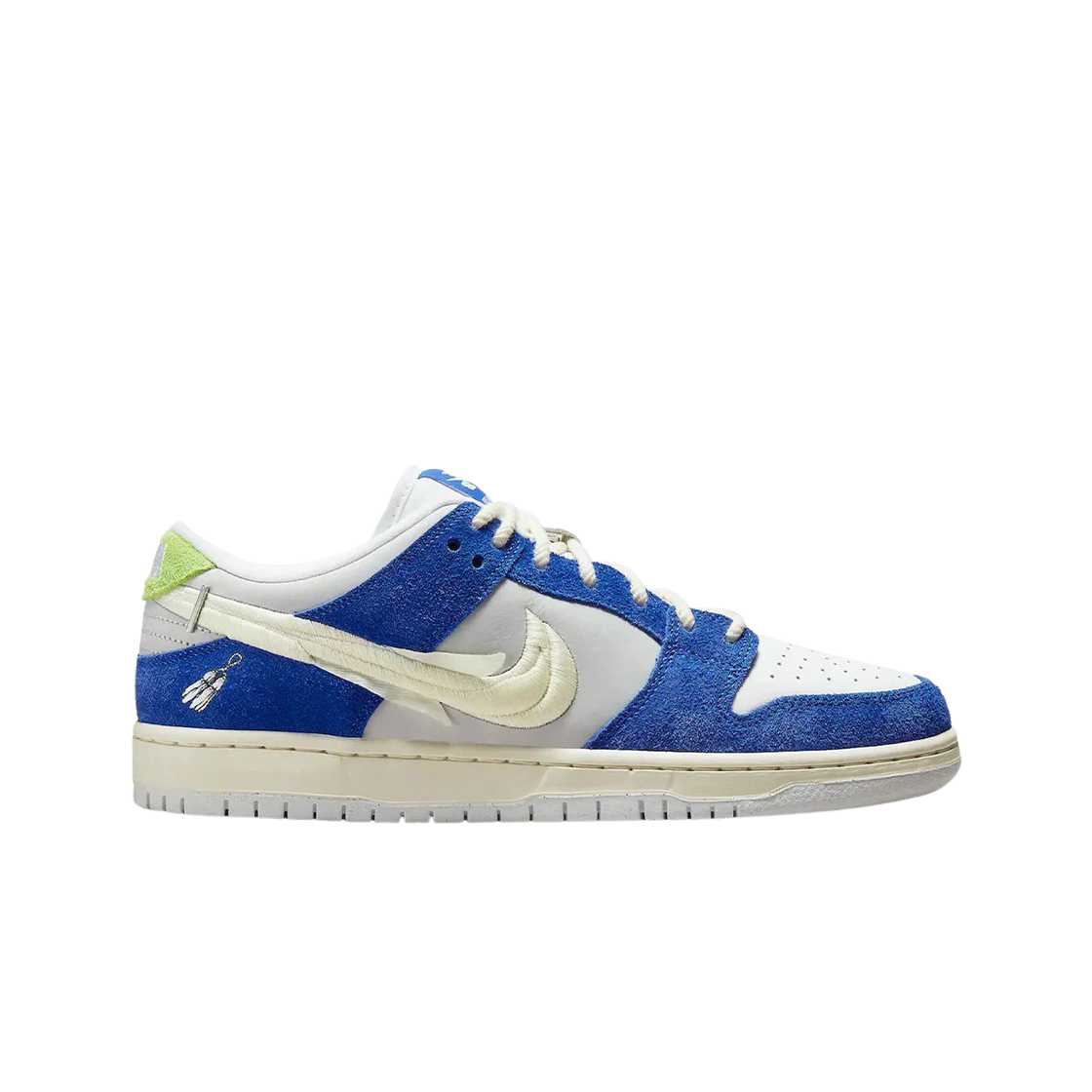 

Кроссовки Nike x Fly Streetwear Gardenia SB Dunk Low Pro DQ5130-400, Game royal/sail/grey fog, Nike SB Dunk Low