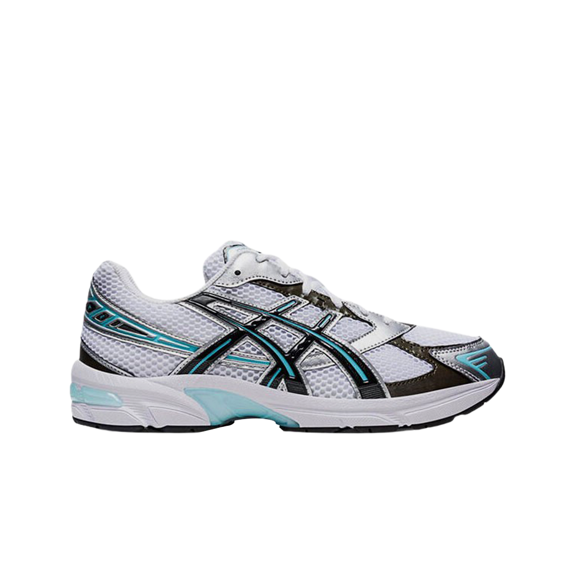 

Asics Gel-1130 Белый Черный Мятный 1201A256-109 Обувь Кроссовки, White/black, ASICS GEL-1130