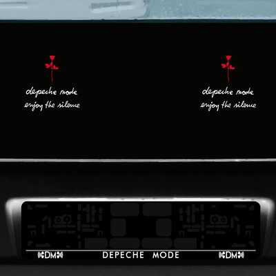 2 Aufkleber Tattoo Schwarz 15cm Delta Zeichen Logo Auto Deko Folie Depeche Mode Gtti Gm
