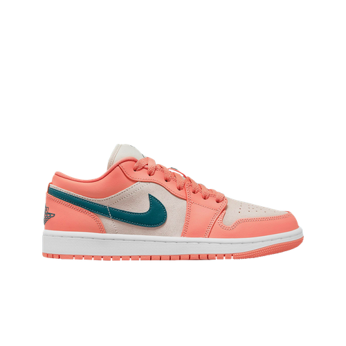 

Мужские кроссовки Jordan 1 Low Light Madder Root DC0774-800, Light madder root/dark teal green, Jordan 1 Low Light Madder Root