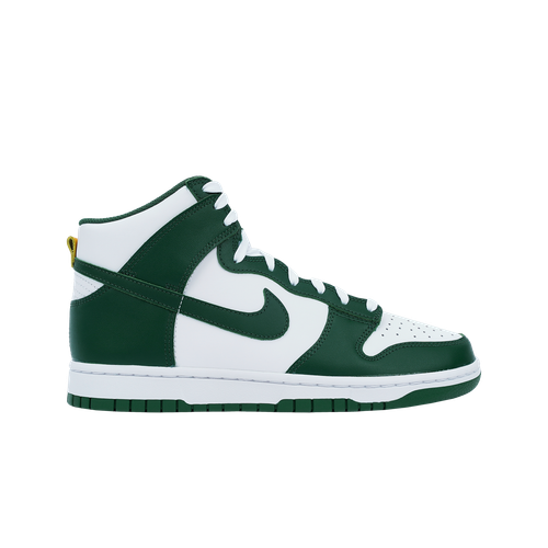 

Мужские кроссовки Nike Dunk High Retro Noble Green DD1399-300, Noble green/university gold/white, Nike Dunk High Retro Noble Green