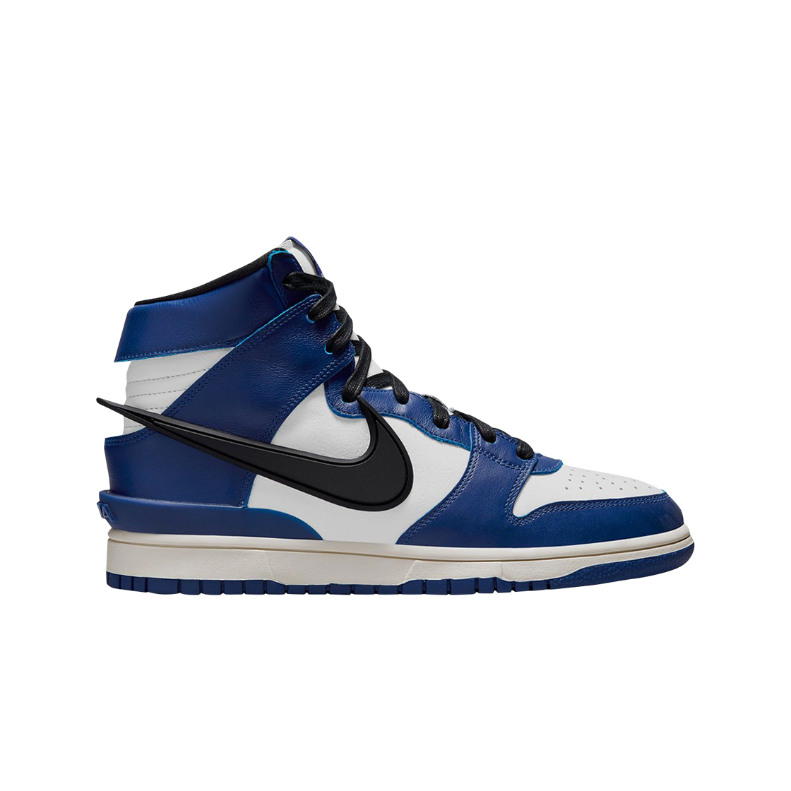 

Мужские кроссовки Nike x Ambush Dunk High Deep Royal Blue CU7544-400, Deep royal blue/white-pale ivory-black, Nike Dunk