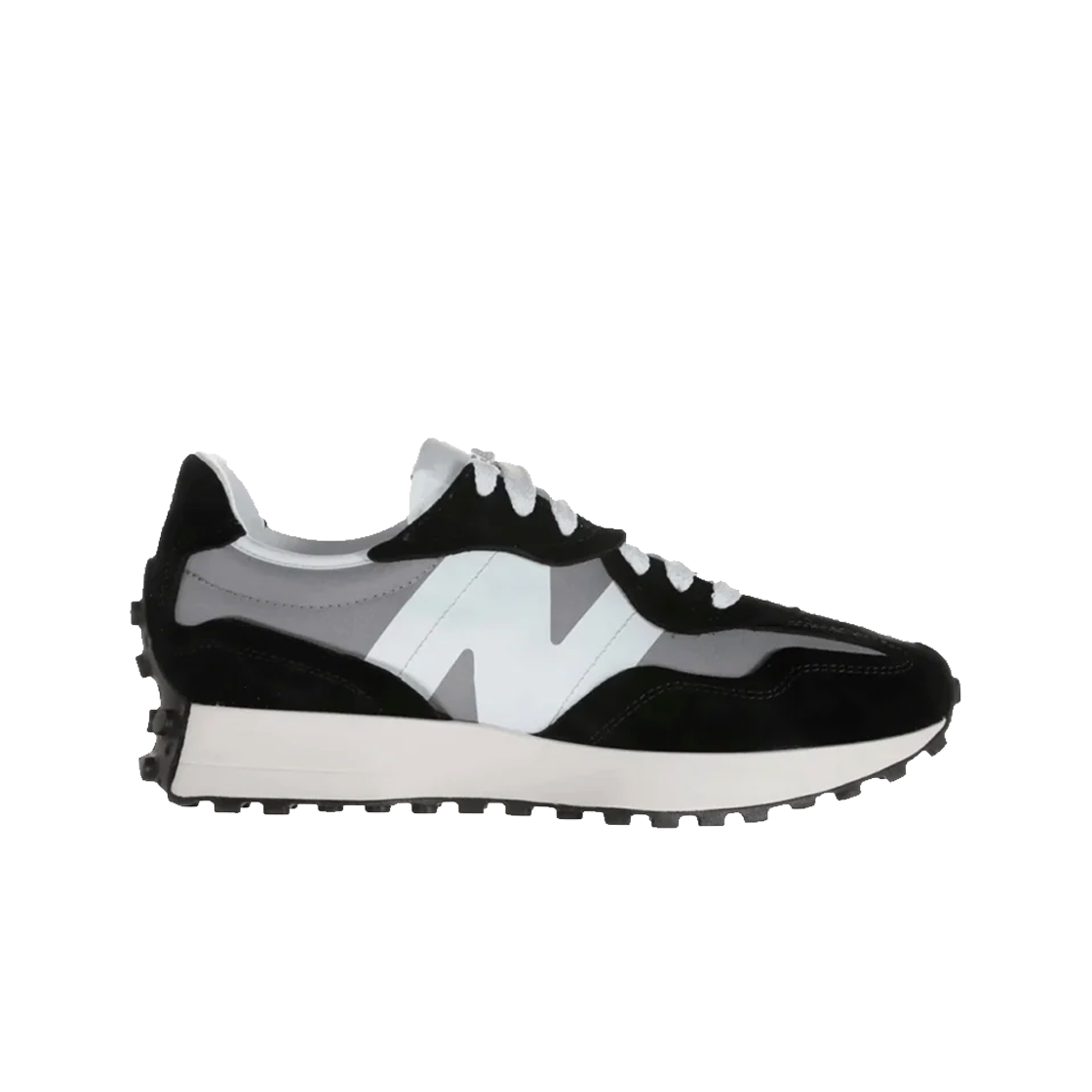 New Balance 327 Black Grey U327WEC Мужские кроссовки