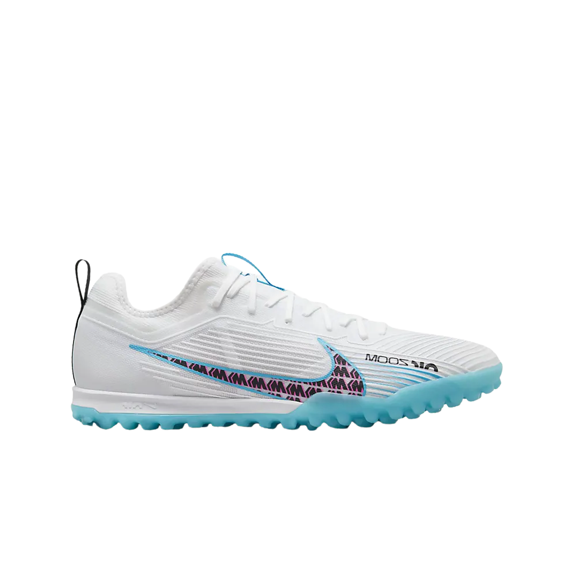 

Кроссовки Nike Zoom Mercurial Vapor 15 Pro TF White Pink Blast DJ5605-146, White/pink blast/baltic blue, Nike Zoom Mercurial Vapor 15 Pro TF White Pink Blast