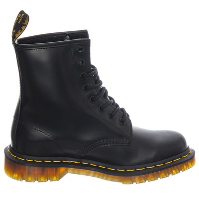 DR. MARTENS DR.MARTENS 1460 BLACK GLATT - STIEFELETTEN PROFIL ANKLE HERREN SCHWARZE