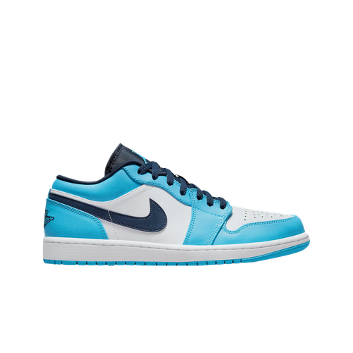 

Jordan 1 Low Dark Powder Blue 553558-144 Мужская обувь Кроссовки, White/dark powder blue/obsidian, Jordan 1 Low