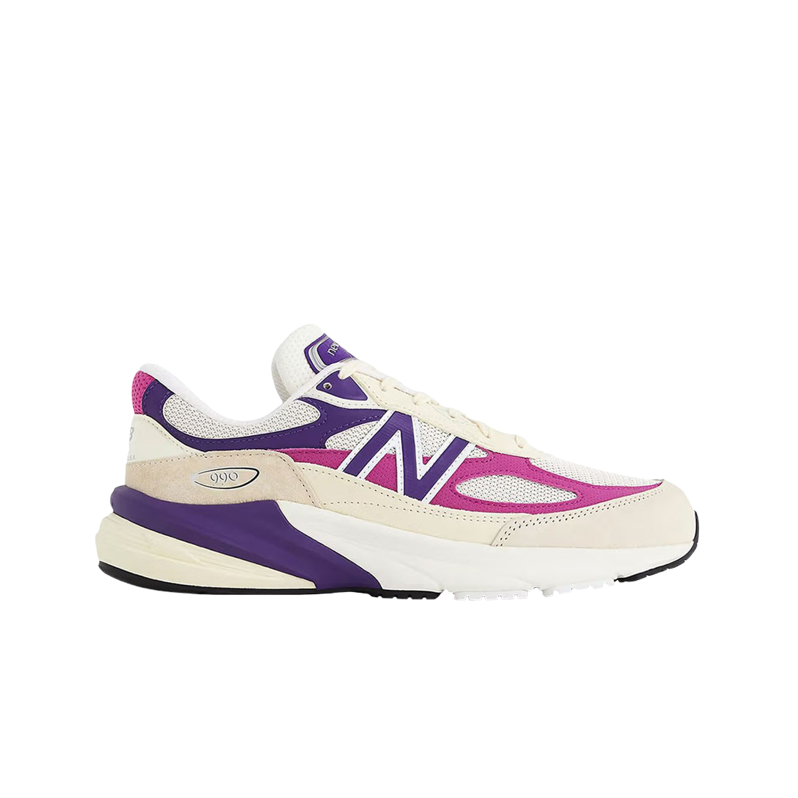 New Balance 990v6 Made in USA Limestone Magenta U990TD6 Мужские кроссовки