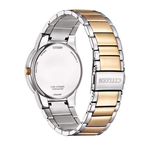 Pre-owned Citizen Eco-drive White Dial Men's Watch Au1064-85a