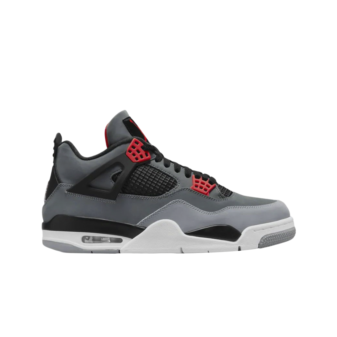 

Jordan 4 Retro Infrared DH6927-061 Мужские кроссовки, Dark grey/infrared 21-black-cement grey, Jordan 4 Retro Infrared