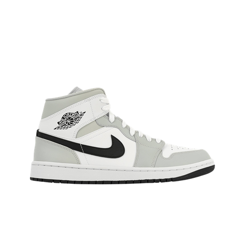 

Jordan 1 Mid Grey Fog BQ6472-015 Женская обувь Кроссовки, Grey fog/black-white, Jordan 1 Mid Grey Fog