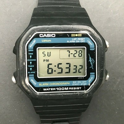 casio blue marlin