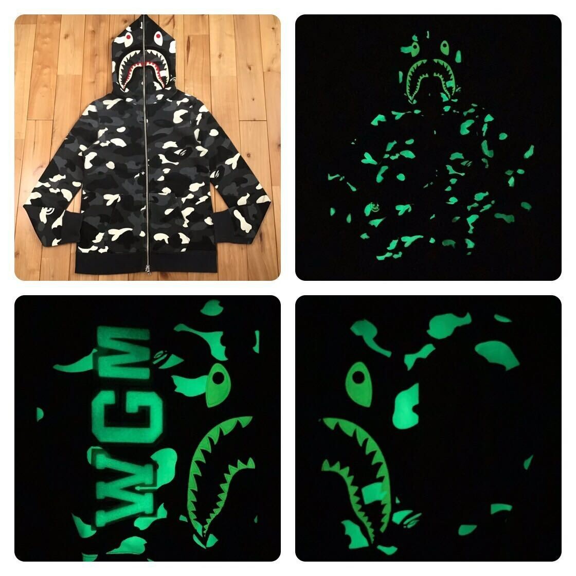 【希少】BAPE City Camo glow in the MA-1ジャケット 希少】BAPE City Camo glow in the MA-1ジャケット 希少】BAPE