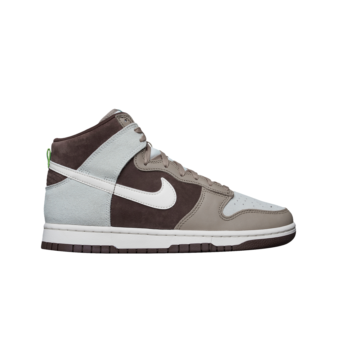 

Мужские кроссовки Nike Dunk High Retro PRM Light Chocolate DH5348-100, Sail/sail-khaki-light chocolate, Nike Dunk High