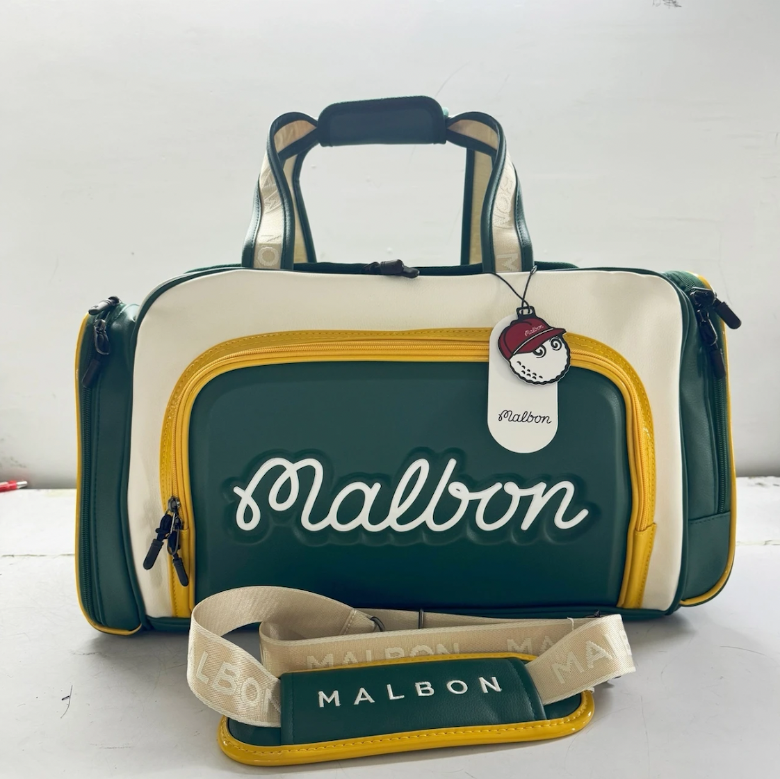 Malbon Exclusive Golf Brand Preserve Boston Bag FREE SHIP