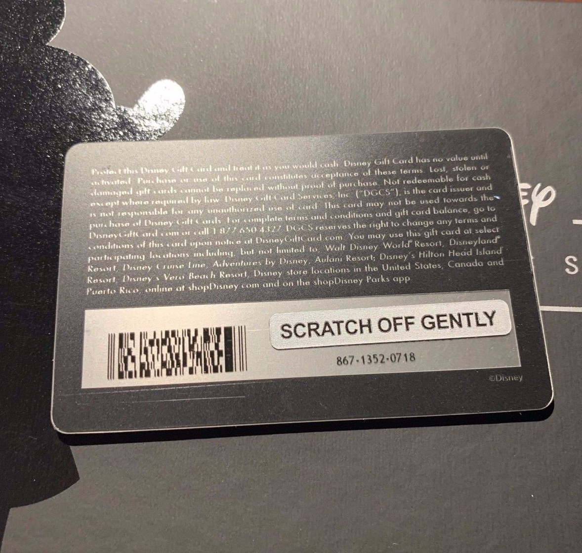 Disney Metal Gift Card Swarovski Crystal Mickey Mouse 90th Birthday LE 5000 NEW