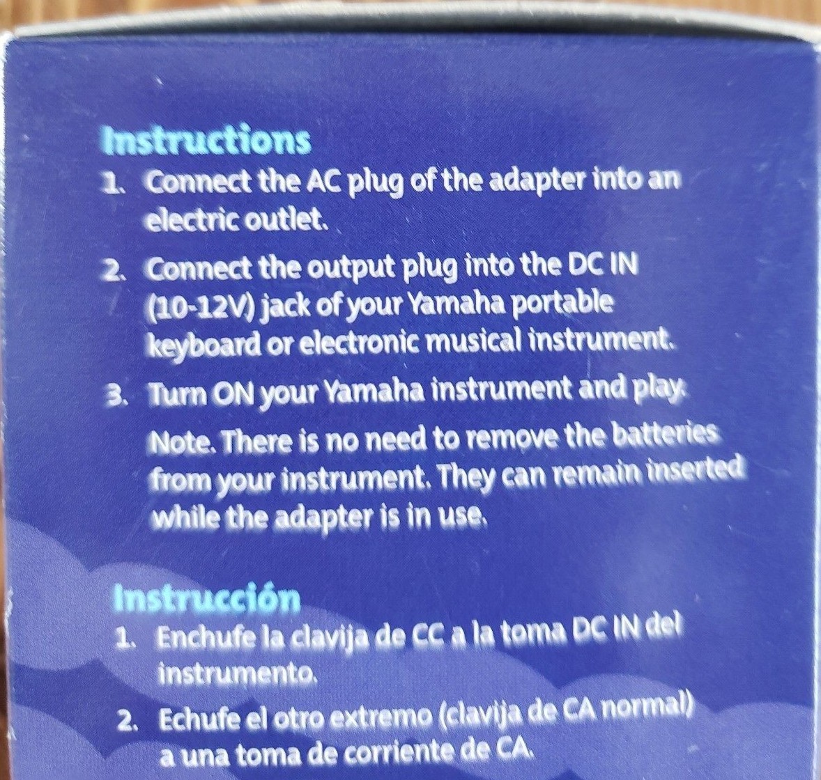 Yamaha New Genuine OEM PA-130 BB Keyboard AC Power Adapter 12V 1.0A