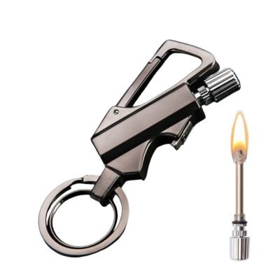 Permanent Match Lighter Striker Fire Starter Emergency Survival Bottle Opener