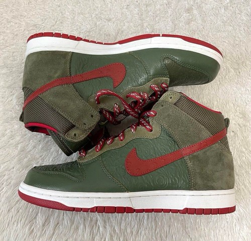 Size 9.5 Stussy x Nike Dunk High World Tour New York 315593