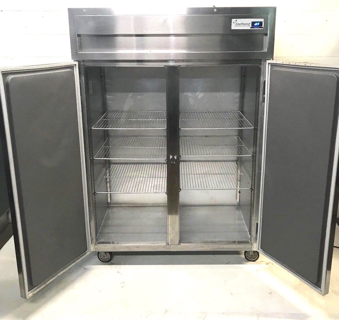 Delfield SMf2-S-209 Solid Door Reach In Freezer