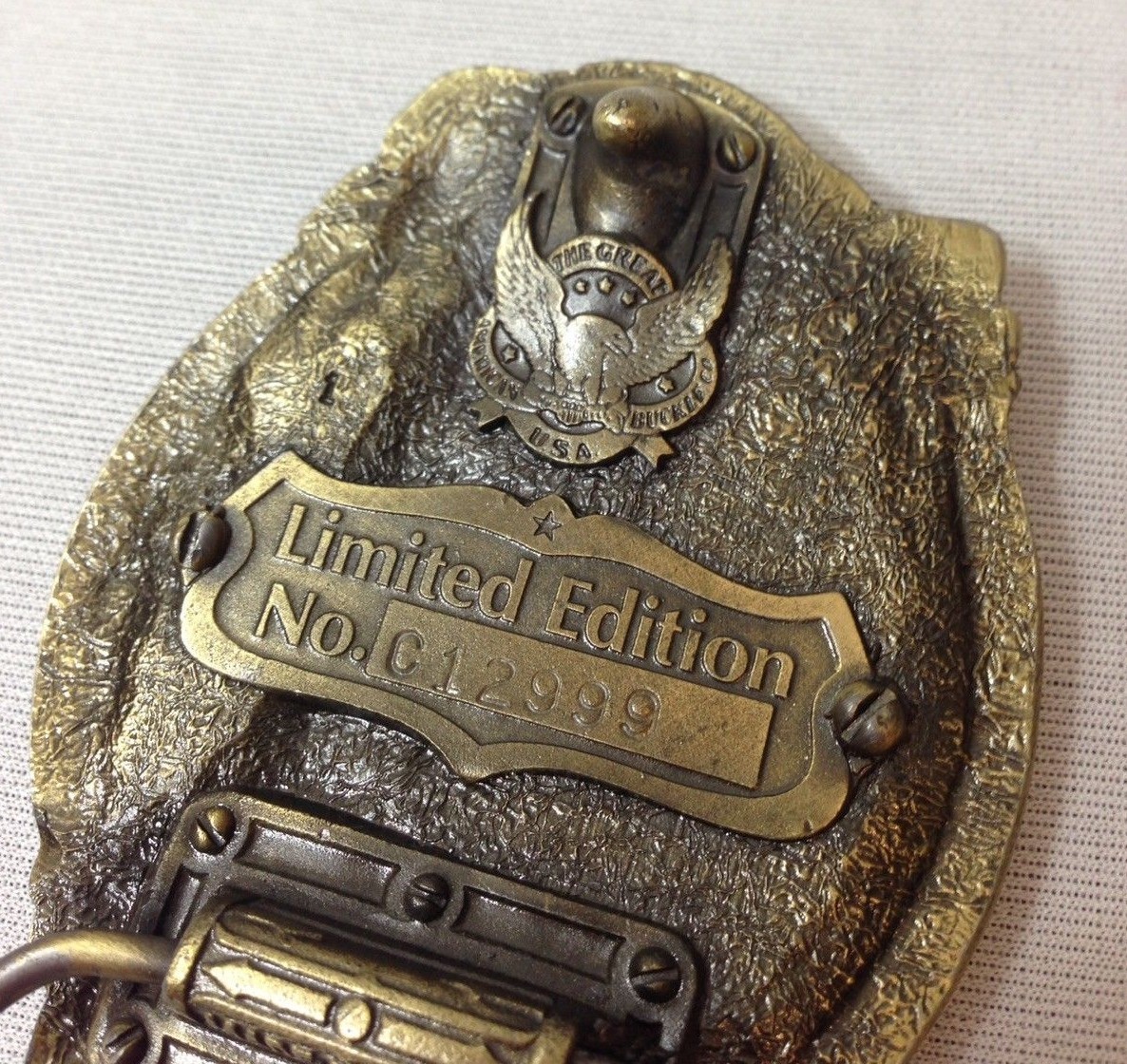 United States Constitution Commemorative 200th Anniversary Belt Buckle 1787-1987