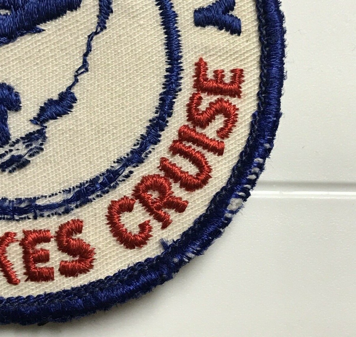 US Navy 1978 Great Lakes Cruise USN Naval Round Embroidered Patch