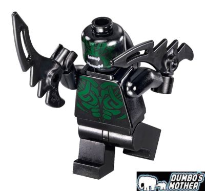 LEGO Berserker with Weapons Minifigure Ultimate Battle for