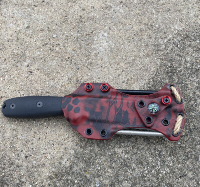 ESEE 4 Scout Carry  Kydex Sheath /W 400grit &Ferro(Knife Not Included )