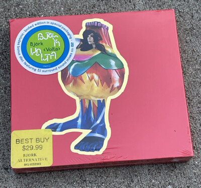 Rare NEW Sealed BJORK - Volta - 2 CD - Limited Edition Bonus DVD Disc - Best Buy