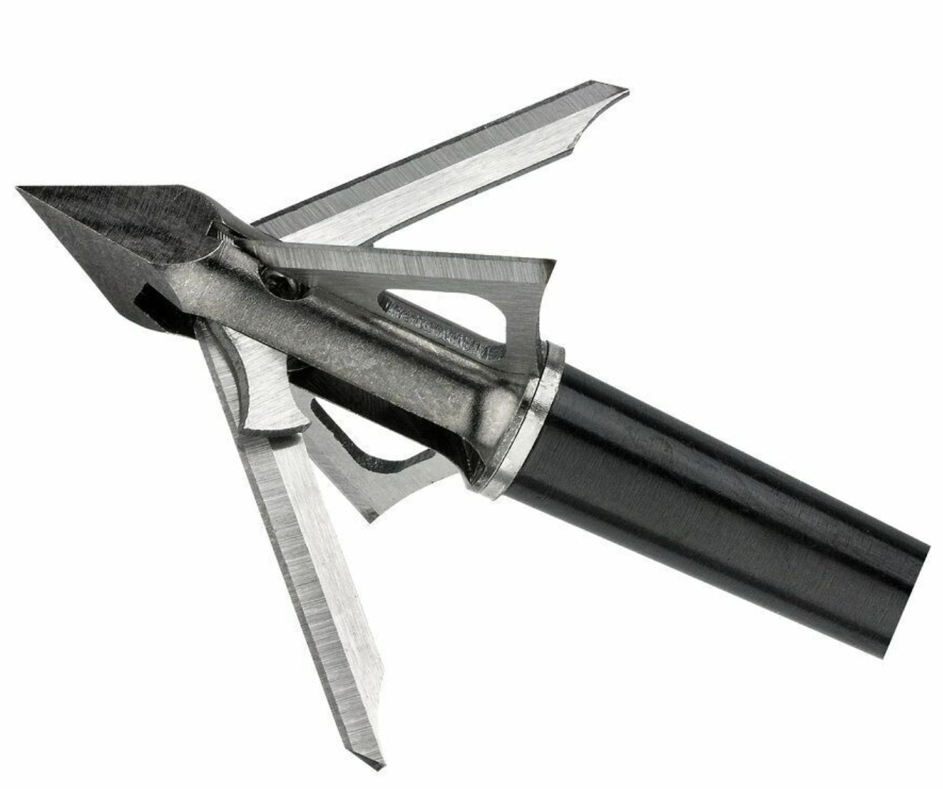New Muzzy Trocar HBX Crossbow Hybrid 100 Grain 3 Pack Broadheads