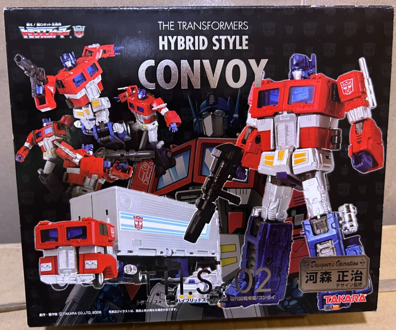 Japanese Masterpiece Hybrid Style Convoy Optimus Prime
