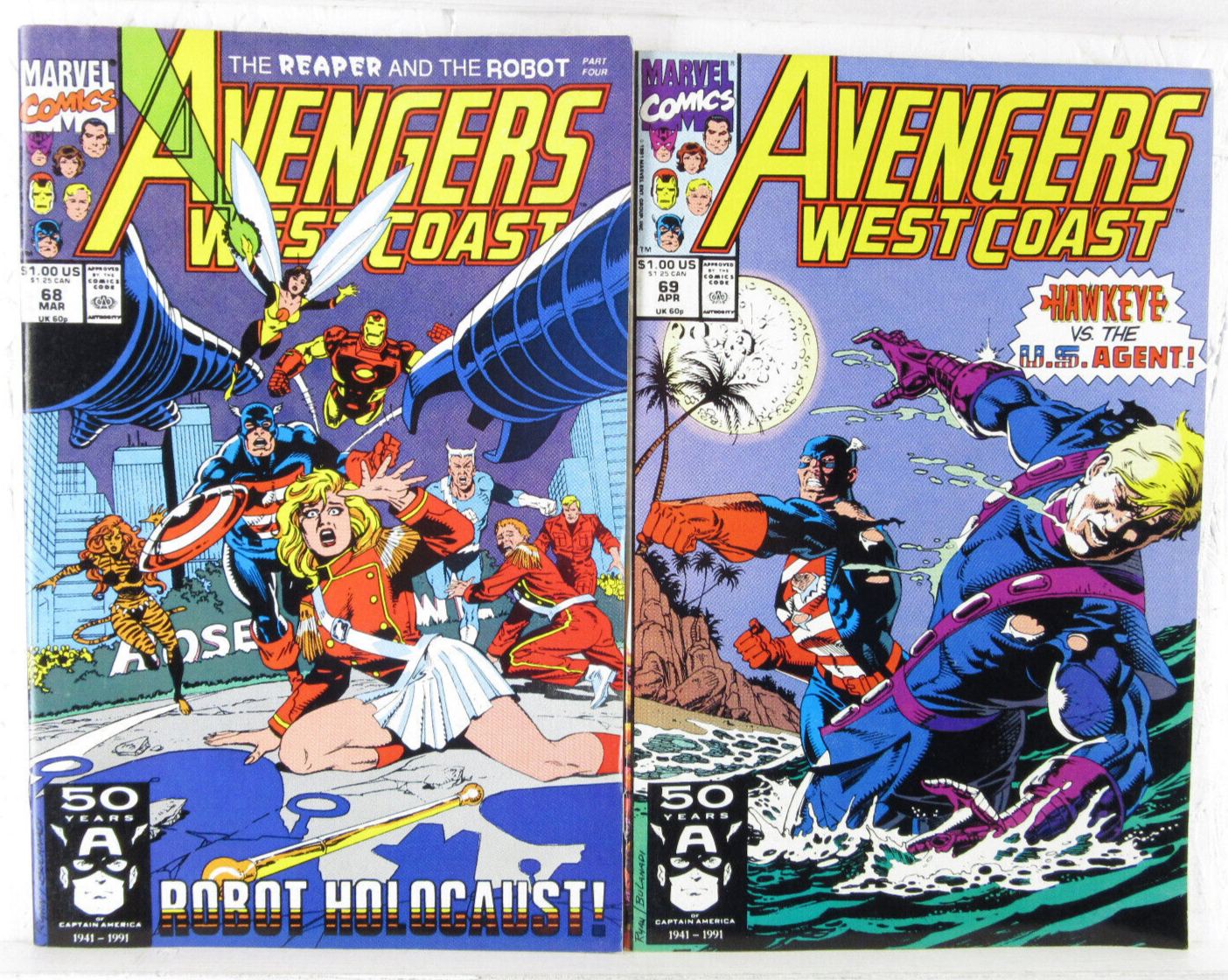 West coast AVENGERS #1〜#4 アメコミ マーベル West Coast