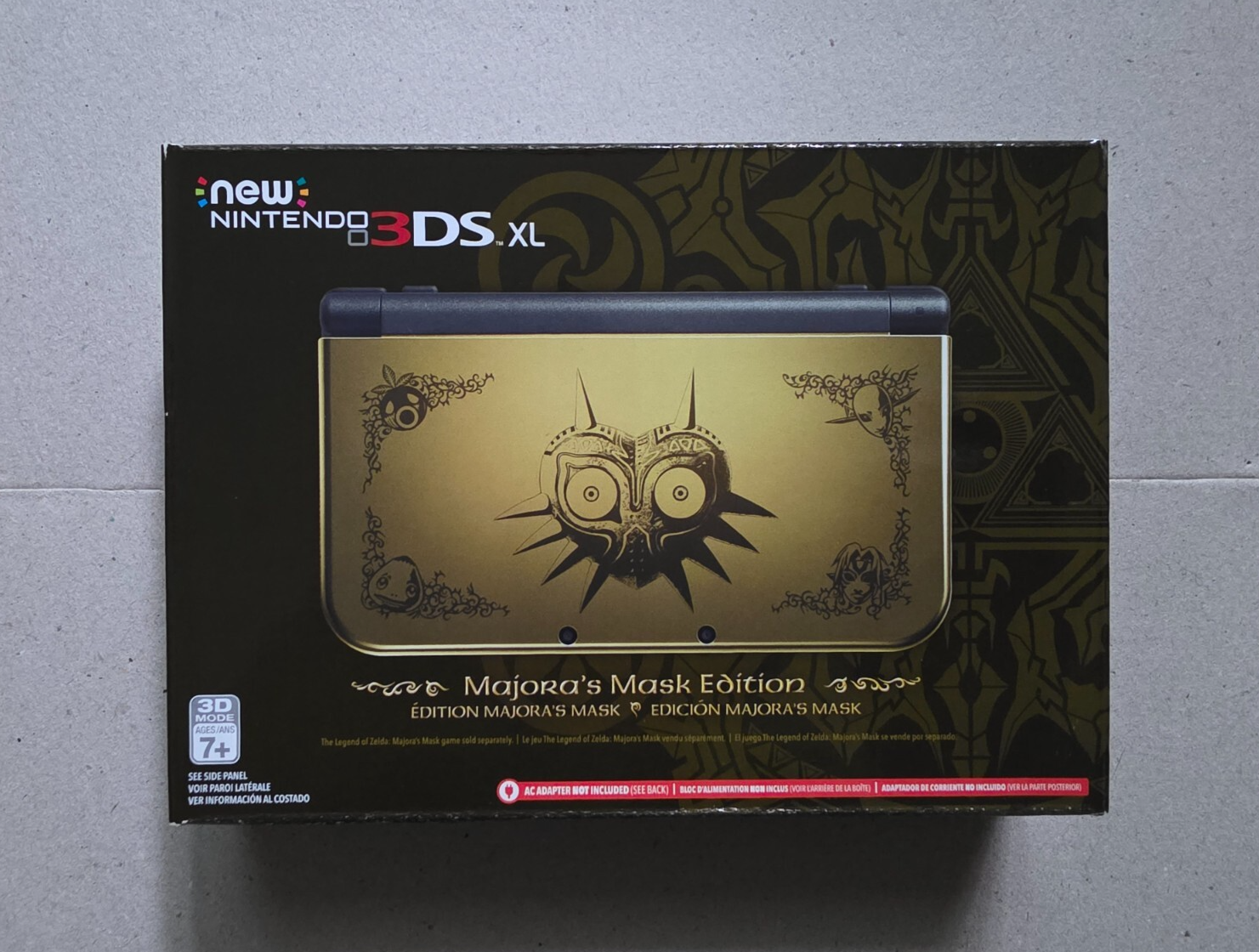 New Nintendo 3DS XL Legend of Zelda Majora's Mask Console