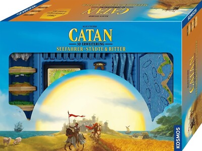 Kosmos 68333 - Catan - 3D Erweiterung - Seefahrer + Städte & Ritter 10-99 Jahre